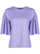 Federica Tosi Bell Sleeve Shirt - Blue