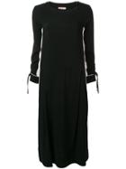 Twin-set Flared Midi Dress - Black