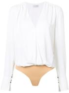 Altuzarra Wrap Bodysuit - White