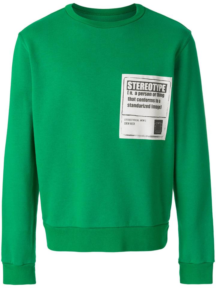 Maison Margiela Stereotype Sweatshirt - Green