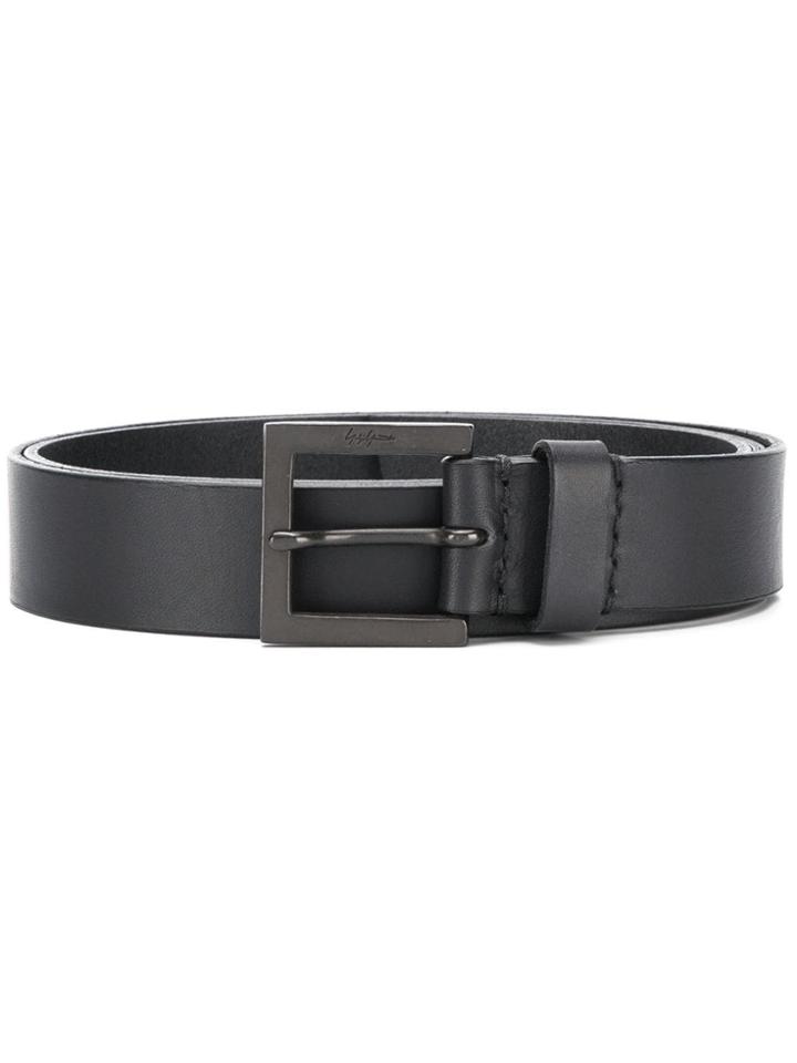 Yohji Yamamoto Black Leather Belt