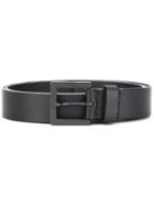 Yohji Yamamoto Black Leather Belt