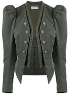 Faith Connexion - Military Jacket - Women - Cotton - 40, Green, Cotton