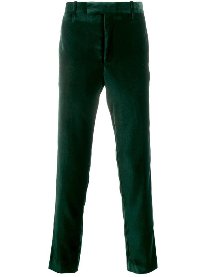 Paul Smith Slim Fit Tailored Trousers - Green