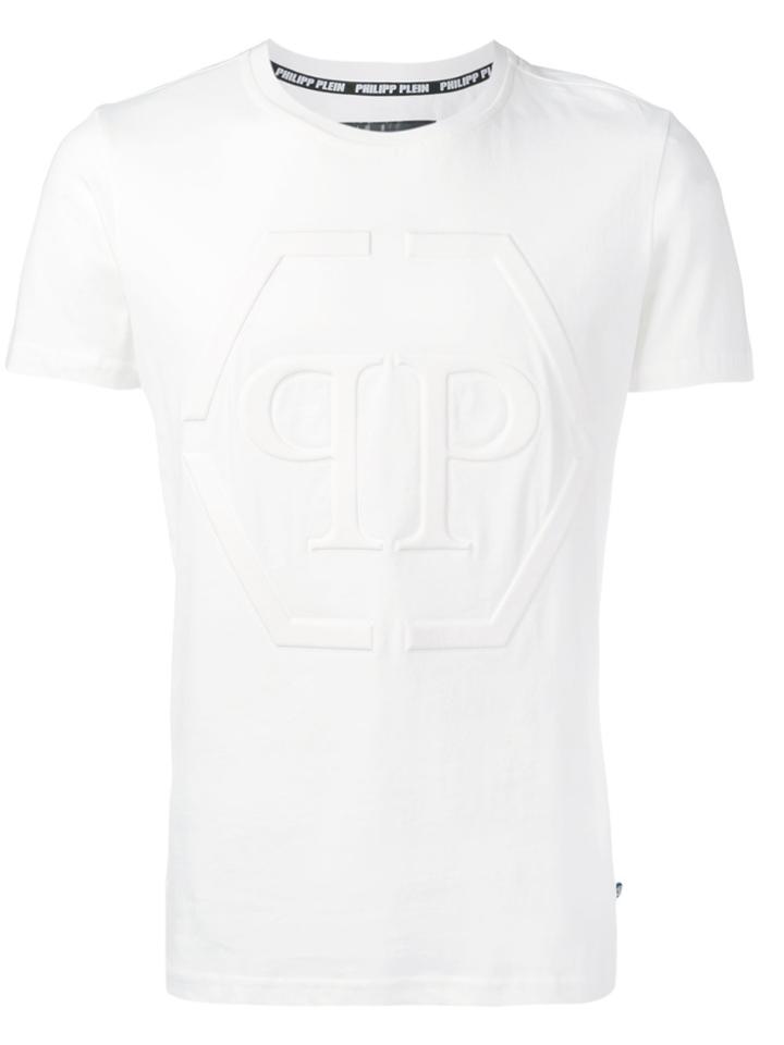 Philipp Plein Embossed Logo T-shirt - White