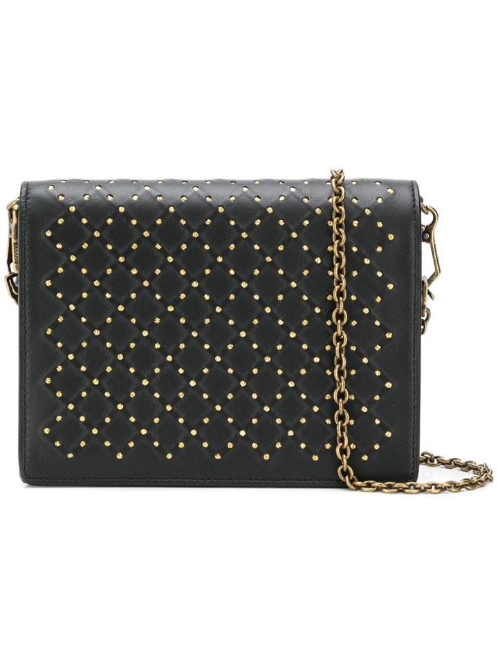 Bottega Veneta Micro Studded Crossbody Bag - Black