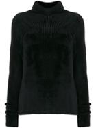Haider Ackermann Ribbed Knit Sweater - Black