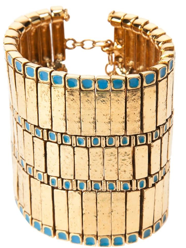 Aurelie Bidermann 'mendoza' Cuff, Women's, Blue
