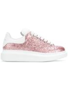Alexander Mcqueen Oversized Sole Sneakers - Pink & Purple