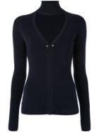 Dion Lee Cut-out Pierced Jumper - Blue