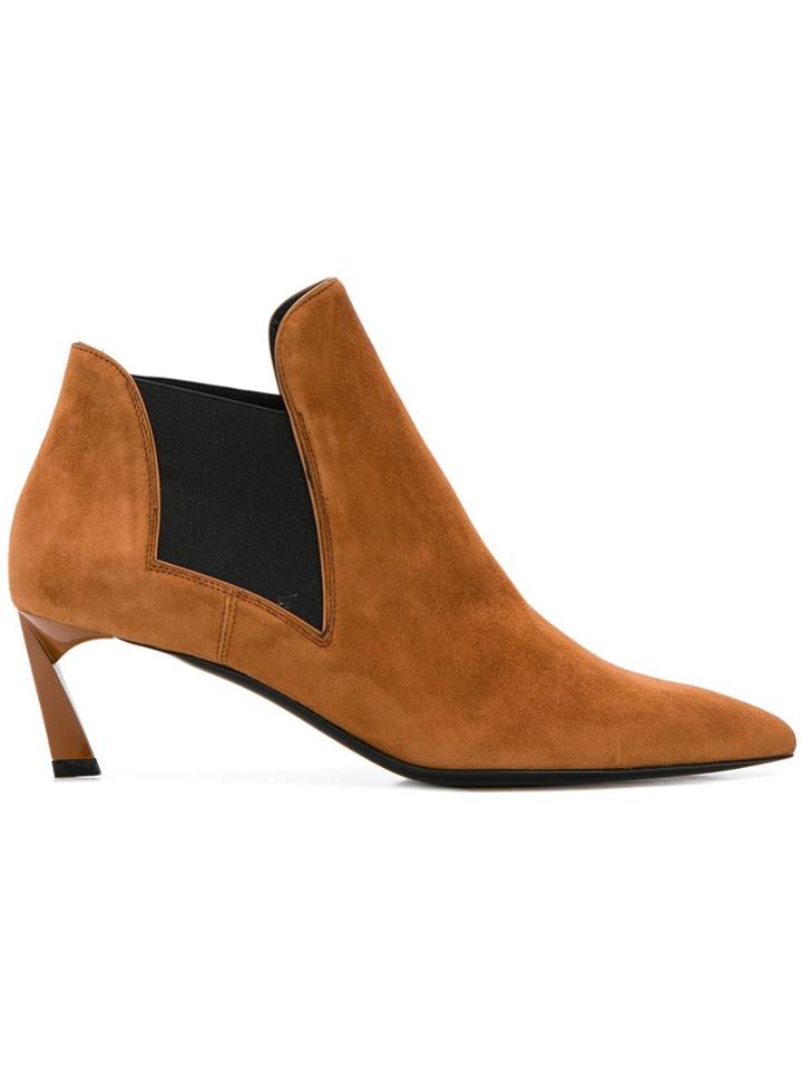 Lanvin Lanvin Fwbofi04kipaa18 662 Cognac Leather/fur/exotic