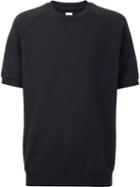 321 Shortsleeved Sweatshirt, Men's, Size: Large, Black, Cotton