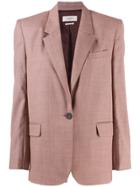 Isabel Marant Étoile Single-breasted Regular-fit Blazer - Pink