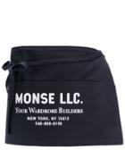 Monse Printed Belt Bag - Blue