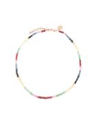 Maha Lozi Rainbow Necklace - Multicolour