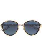 Dior Eyewear Celestial Round-frame Sunglasses - Multicolour