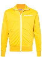 Palm Angels Side Stripe Zipped Sweatshirt - Yellow & Orange