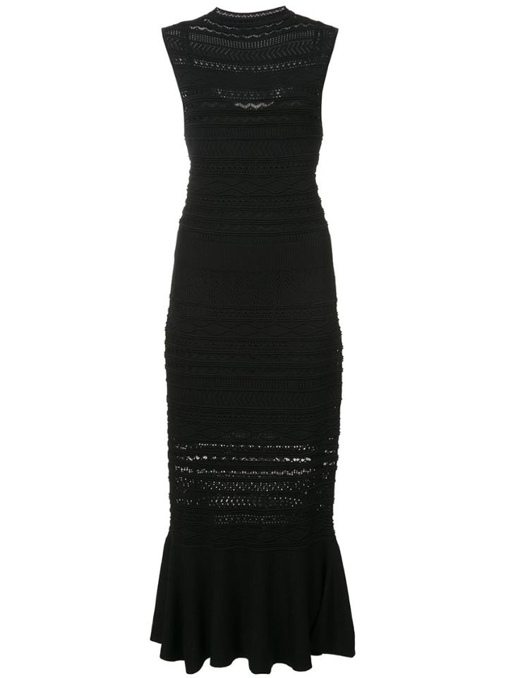 Alexis Rilla Crochet Dress - Black