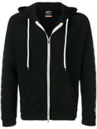 Atlantic Stars Star Print Hoodie - Black