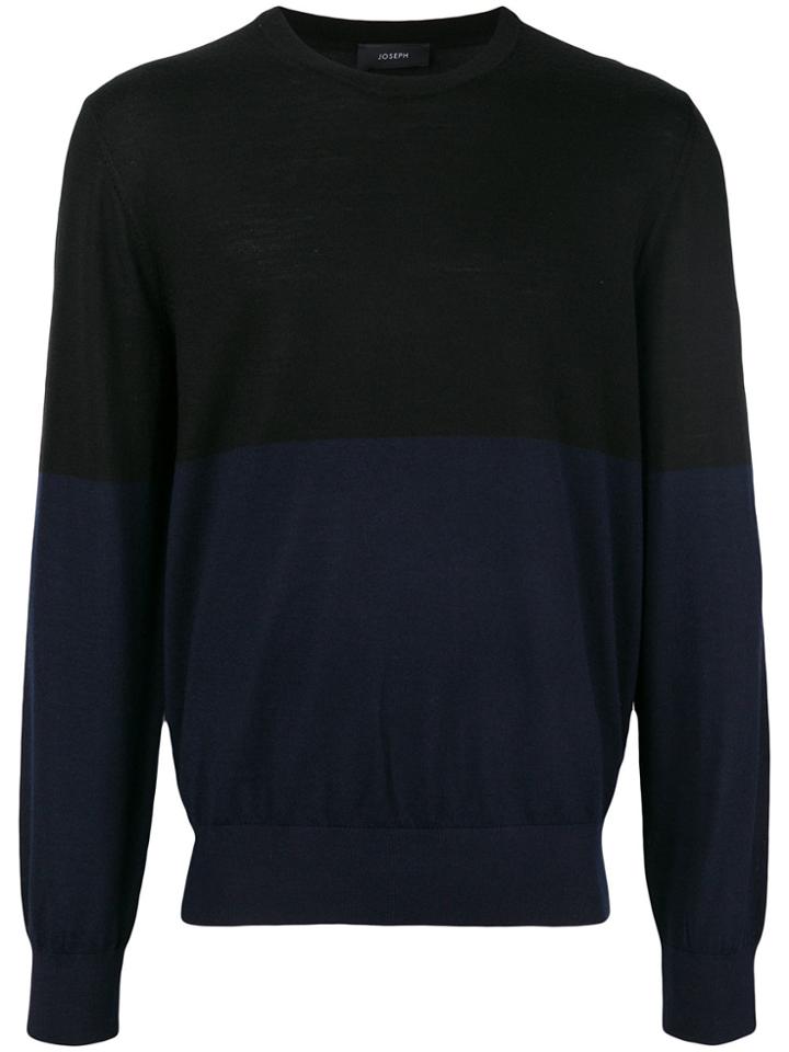 Joseph Novelty Knit Sweater - Black