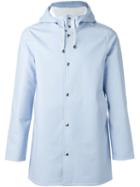 Stutterheim Stockholm Raincoat, Adult Unisex, Size: Xxs, Blue, Cotton/polyester