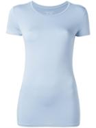 Majestic Filatures Round Neck T-shirt, Women's, Size: 1, Blue, Spandex/elastane/viscose