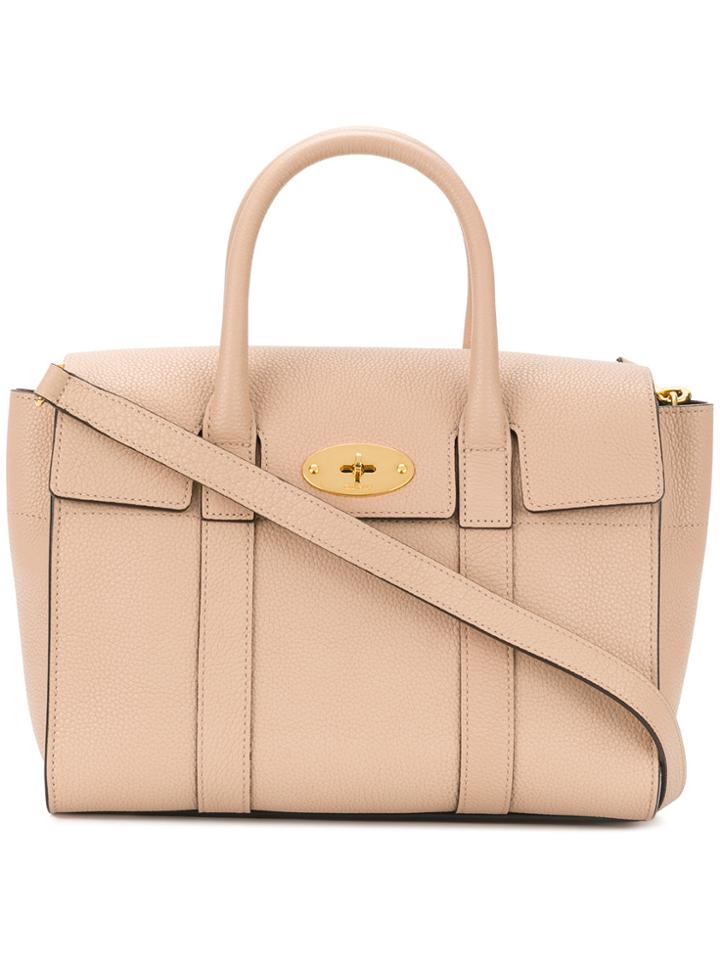 Mulberry Bayswater Tote - Pink & Purple