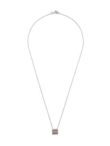 Origin 31 9kt White Gold Allsorts Pendant Necklace - Silver