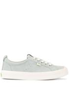 Cariuma Oca Low Ash Blue Suede Sneakers