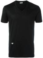 Dior Homme V-neck T-shirt, Men's, Size: Xl, Black, Cotton