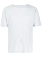 Homme Plissé Issey Miyake Pleated Basics T-shirt - Grey