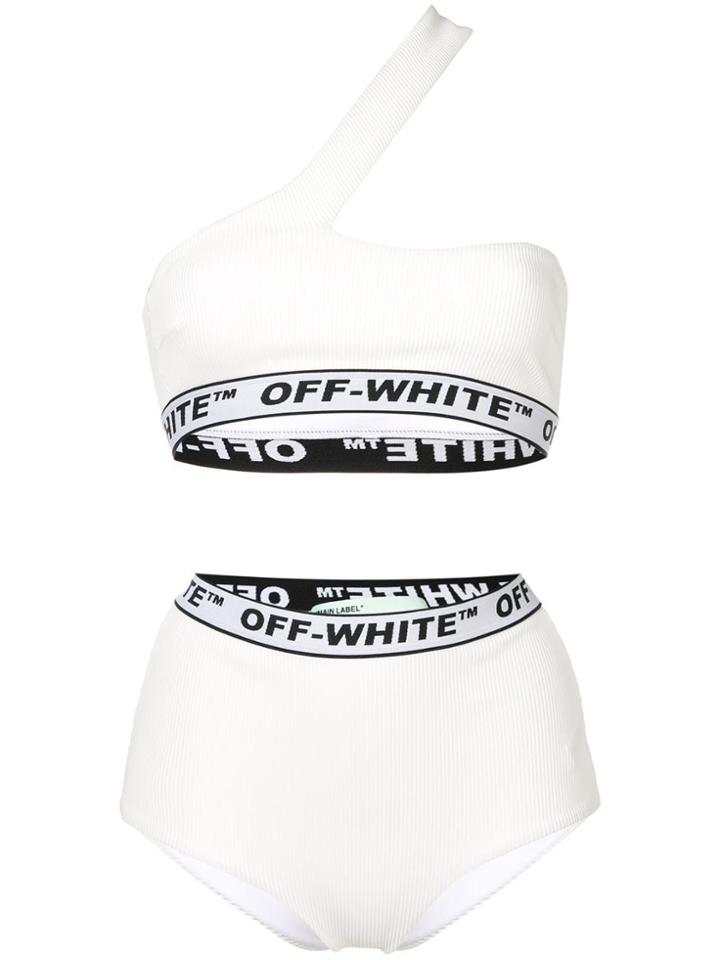 Off-white Logo Bikini Set