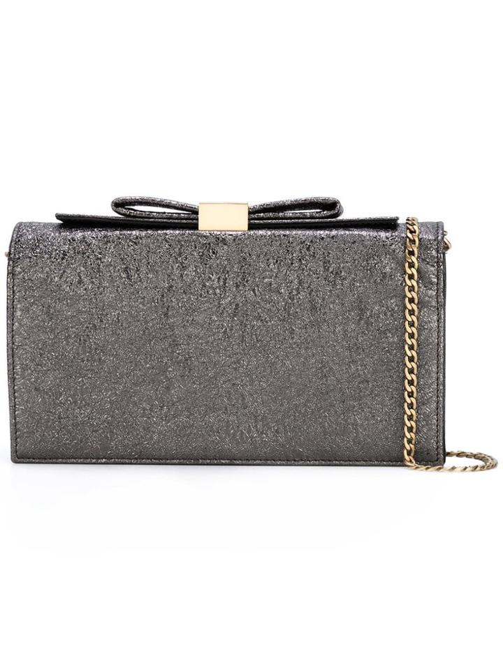 See By Chloé 'nora' Wallet Crossbody Bag - Metallic