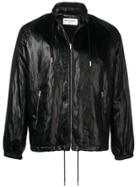 Saint Laurent Concealed Hood Jacket - Black