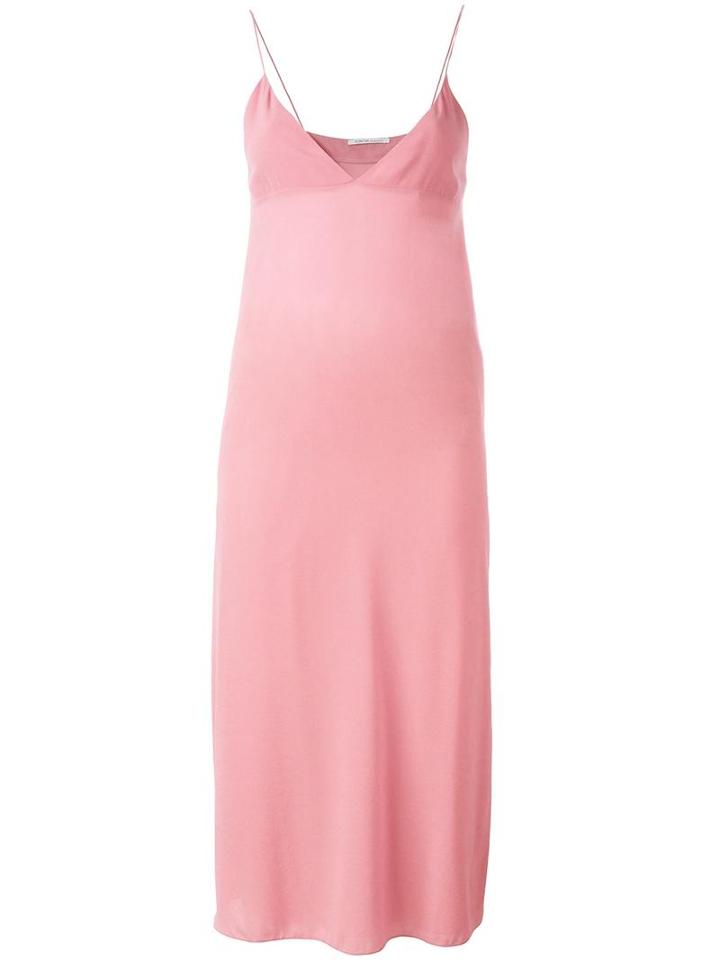 Agnona 'lining' Cami Dress, Women's, Size: 42, Pink/purple, Silk/spandex/elastane/cupro