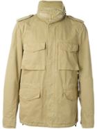 Aspesi Button Down Military Jacket, Men's, Size: Xl, Nude/neutrals, Cotton