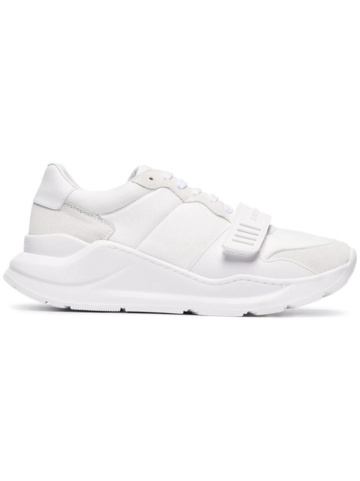 Burberry Regis Low-top Sneakers - White