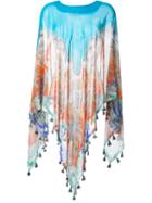 Etro - Printed Silk Cape - Women - Silk - One Size, Women's, Silk