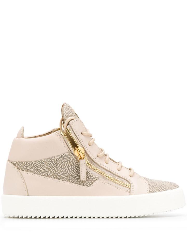 Giuseppe Zanotti Kriss Hi-top Sneakers - Neutrals