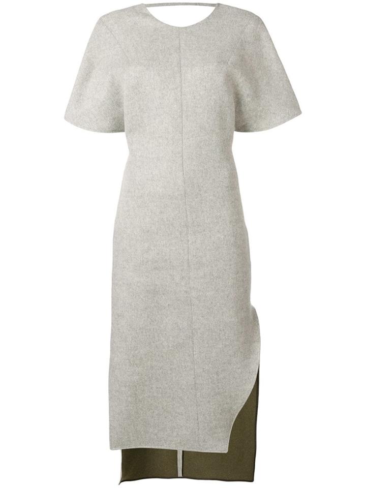 Esteban Cortazar Kimono High Low Dress - Grey