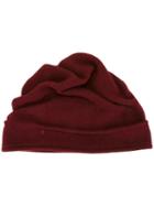 Le Chapeau Folded Beanie, Women's, Pink/purple, Wool
