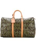Louis Vuitton Vintage Graffiti Keepall 50 Tote - Brown