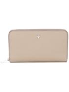 Tory Burch 'robinson' Wallet - Nude & Neutrals
