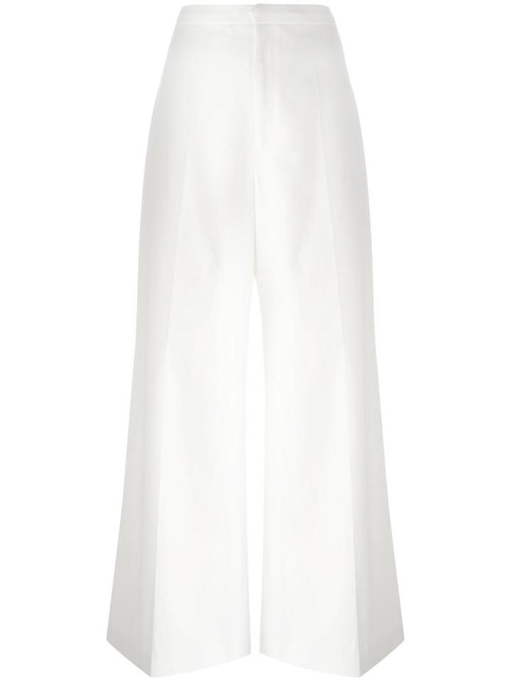 Isabel Marant Spanel Trousers, Women's, Size: 34, White, Cotton/linen/flax