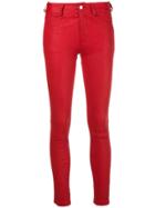 Zadig & Voltaire Biker Skinny-fit Jeans - Red