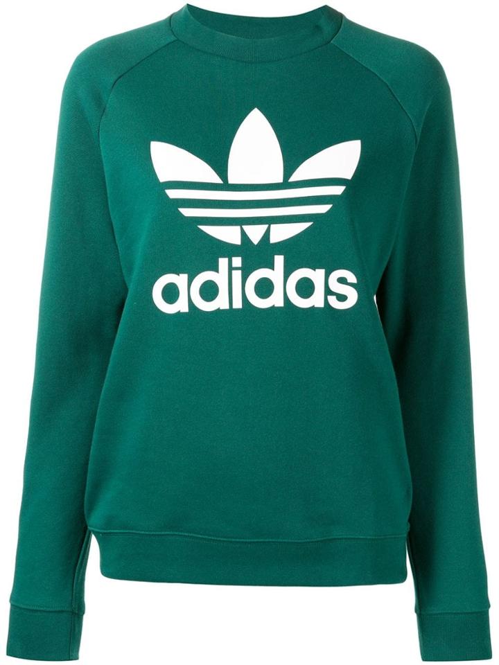 Adidas Logo Sweatshirt - Green