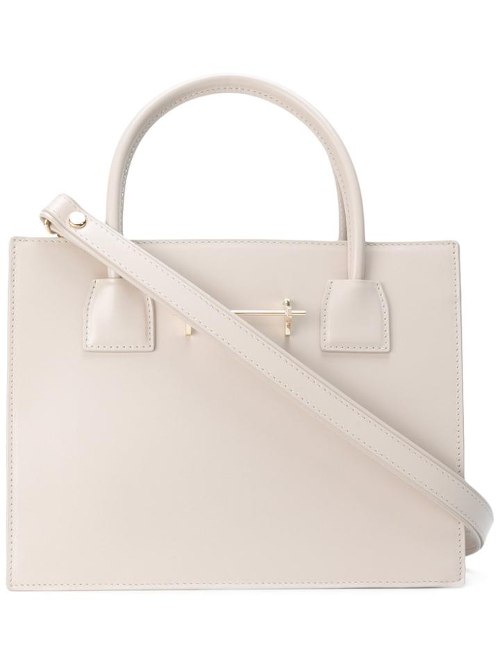 M2malletier Classic Mini Tote - Nude & Neutrals