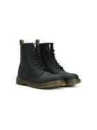 Dr Martens Kids Teen Lace-up Boots - Black