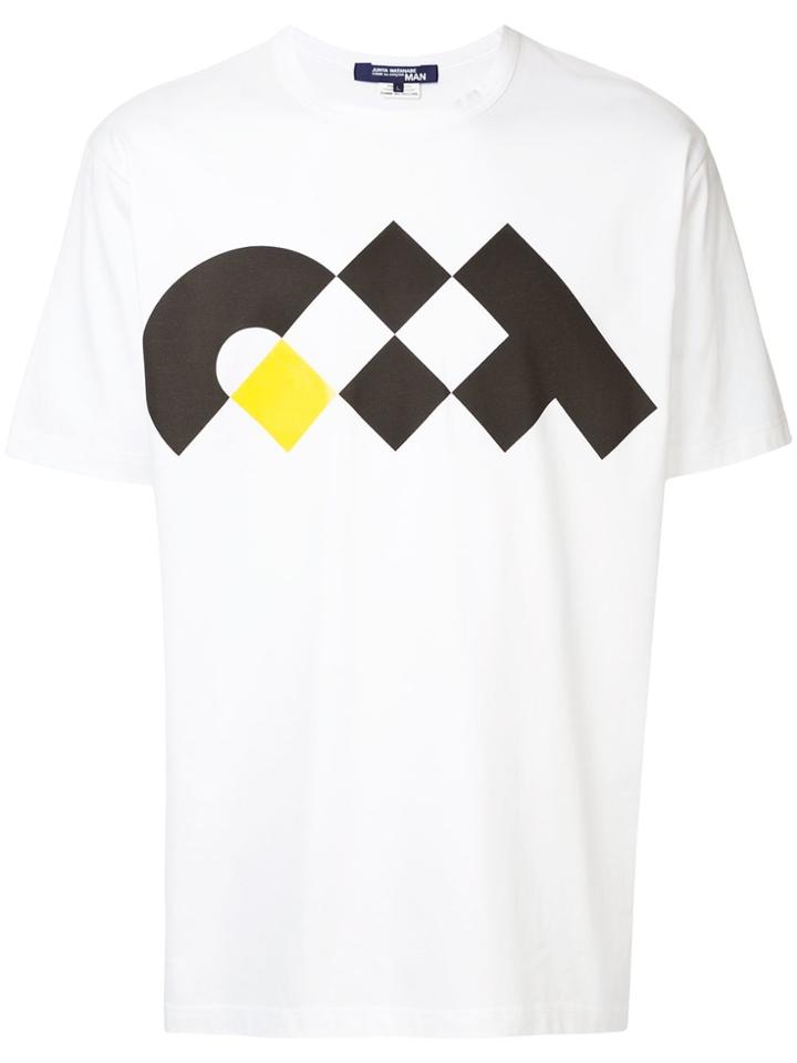 Junya Watanabe Man Graphic Print T-shirt - White