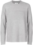 Folk Fragment Sweater - Grey